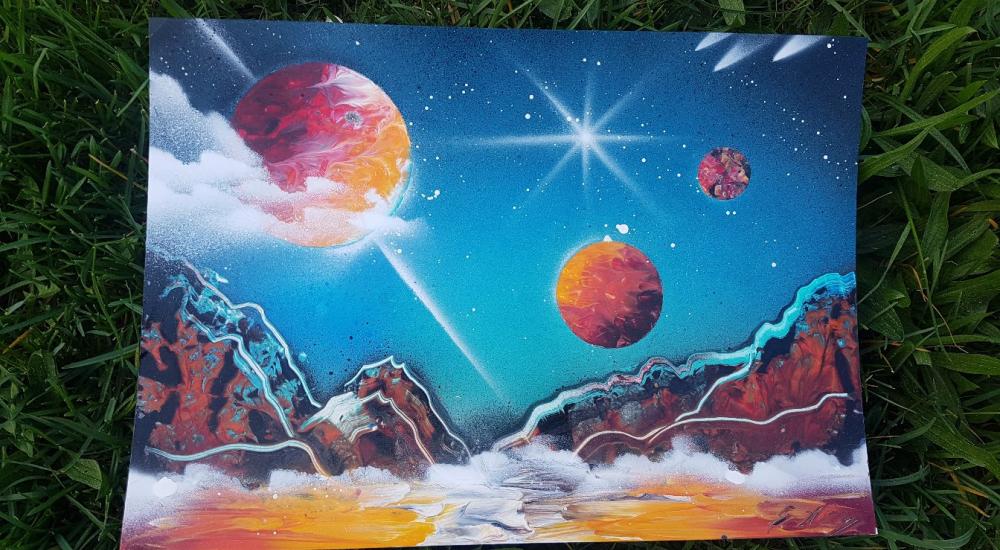 Spraypaint Bild